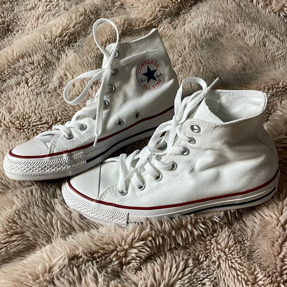 White high top converse